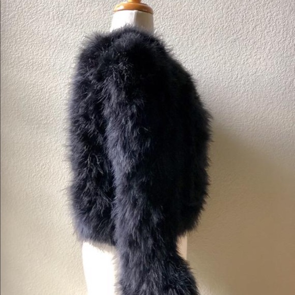 Sold Elsewhere::: Vintage Maribou Jacket 1990’s - Picture 13 of 15